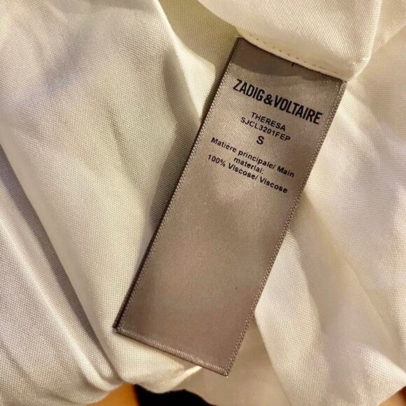 Zadig & Voltaire Theresa Blouse. - Picture 8 of 9